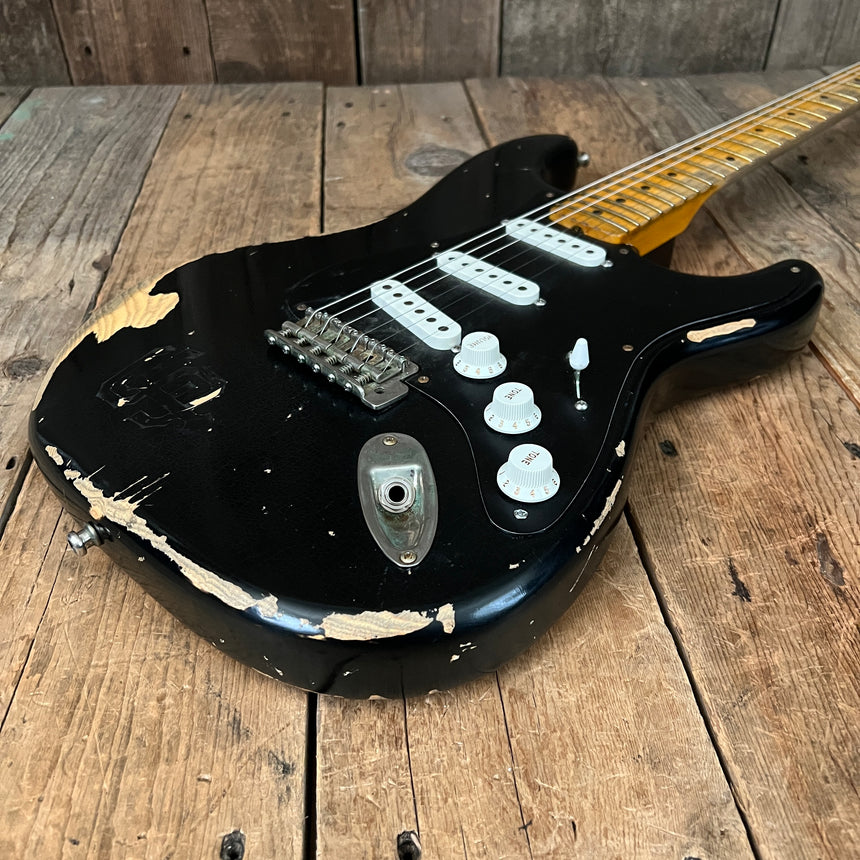 SOLD - Keith Holland Strat Style 2015 Black