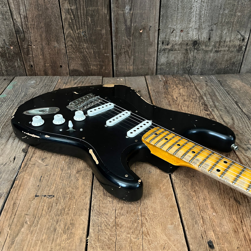SOLD - Keith Holland Strat Style 2015 Black