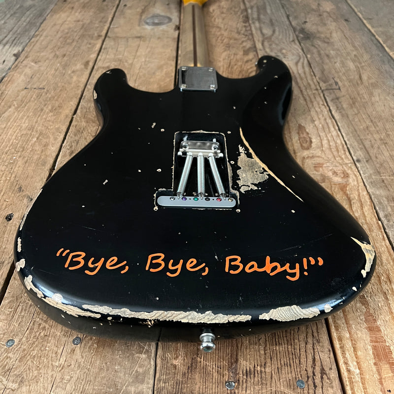 SOLD - Keith Holland Strat Style 2015 Black