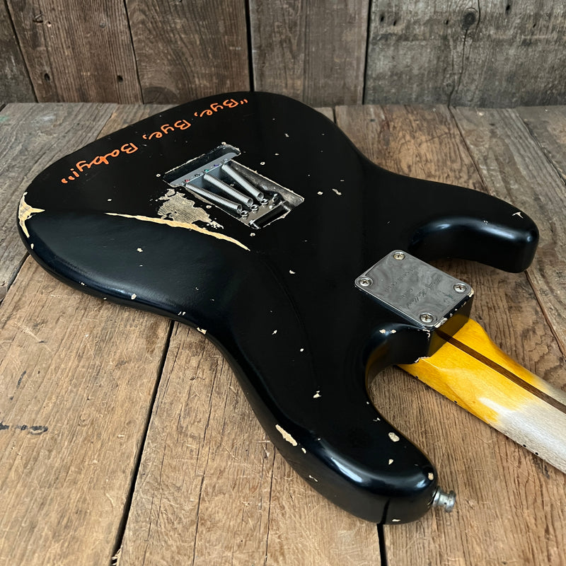 SOLD - Keith Holland Strat Style 2015 Black