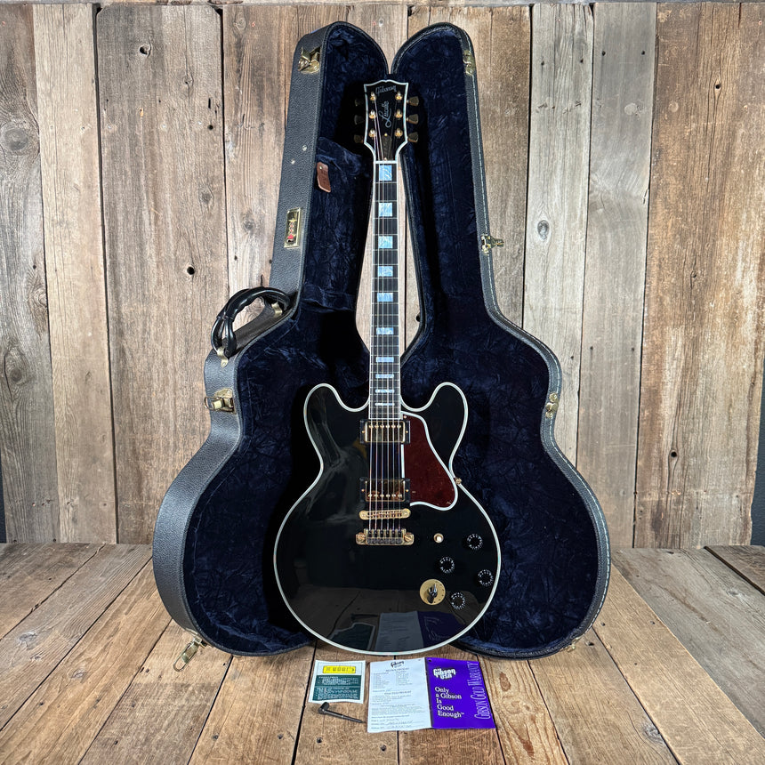 Gibson BB King Lucille Signature ARLCEBGH1 2003 Black Near Mint