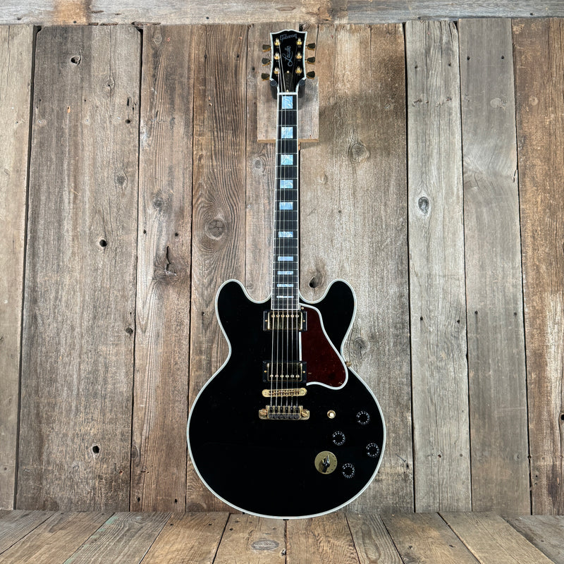 SOLD - Gibson BB King Lucille Signature ARLCEBGH1 2003 Black Near Mint