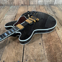 SOLD - Gibson BB King Lucille Signature ARLCEBGH1 2003 Black Near Mint