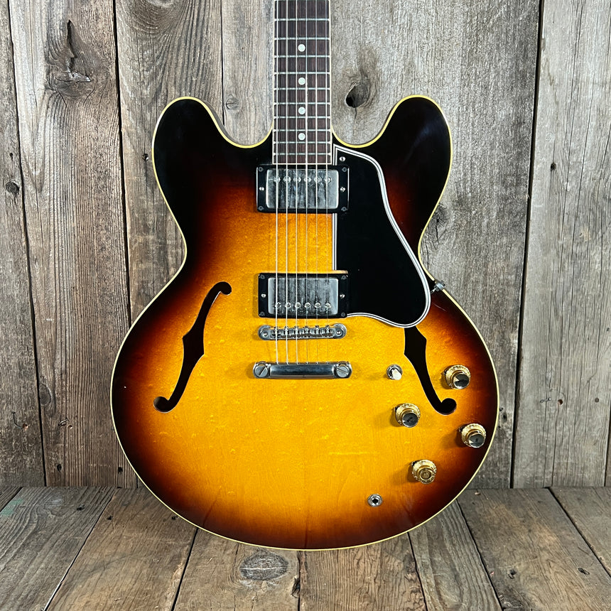 SOLD - Gibson ES-335TD 100% Original with PAFs 1961 Sunburst