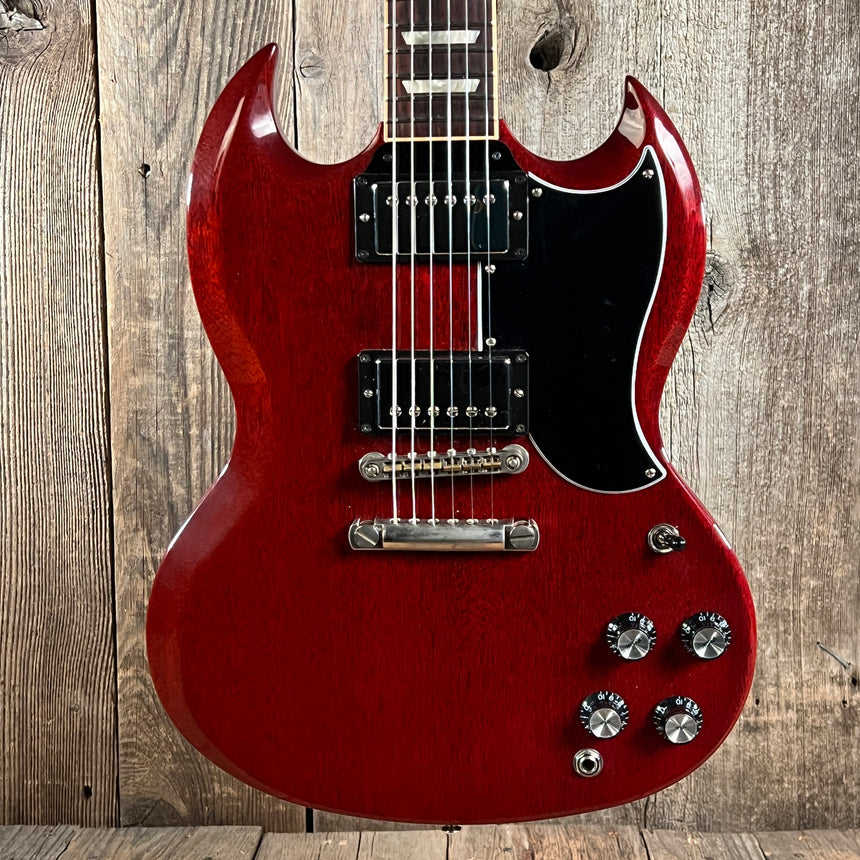 SOLD - Gibson SG Standard with Upgraded hardware, pots and PIO caps 2013 Cherry