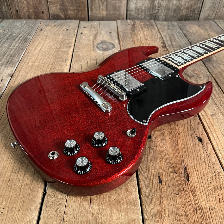 SOLD - Gibson SG Standard with Upgraded hardware, pots and PIO caps 2013 Cherry