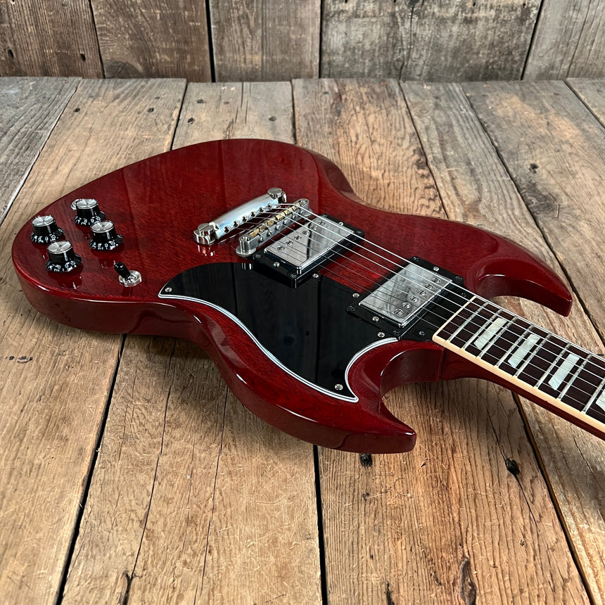 SOLD - Gibson SG Standard with Upgraded hardware, pots and PIO caps 2013 Cherry