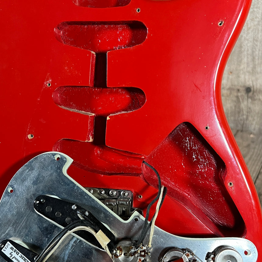 Fender Stratocaster 1964 Fiesta Red Refinished