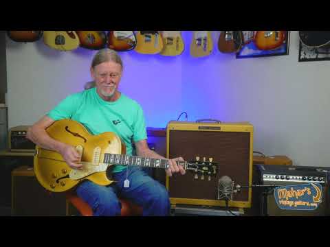 SOLD - Gibson ES-295 one of 166 made in 1955 Gold