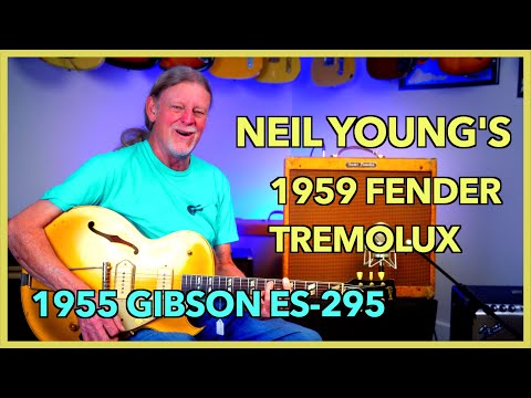 SOLD - Gibson ES-295 one of 166 made in 1955 Gold