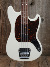 SOLD - Fender Mustang Bass MIJ 2005 Olympic White