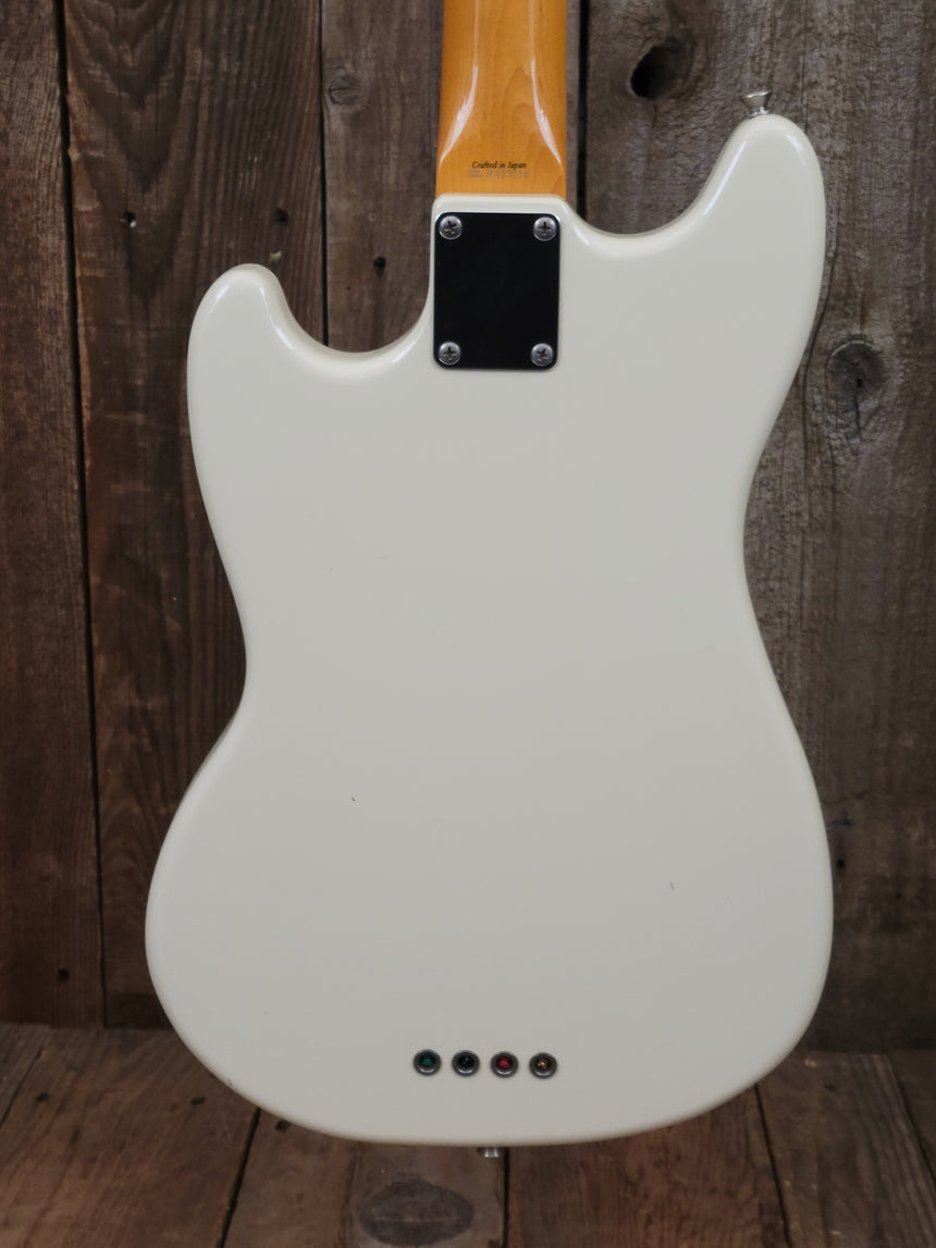 SOLD - Fender Mustang Bass MIJ 2005 Olympic White