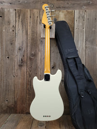 SOLD - Fender Mustang Bass MIJ 2005 Olympic White