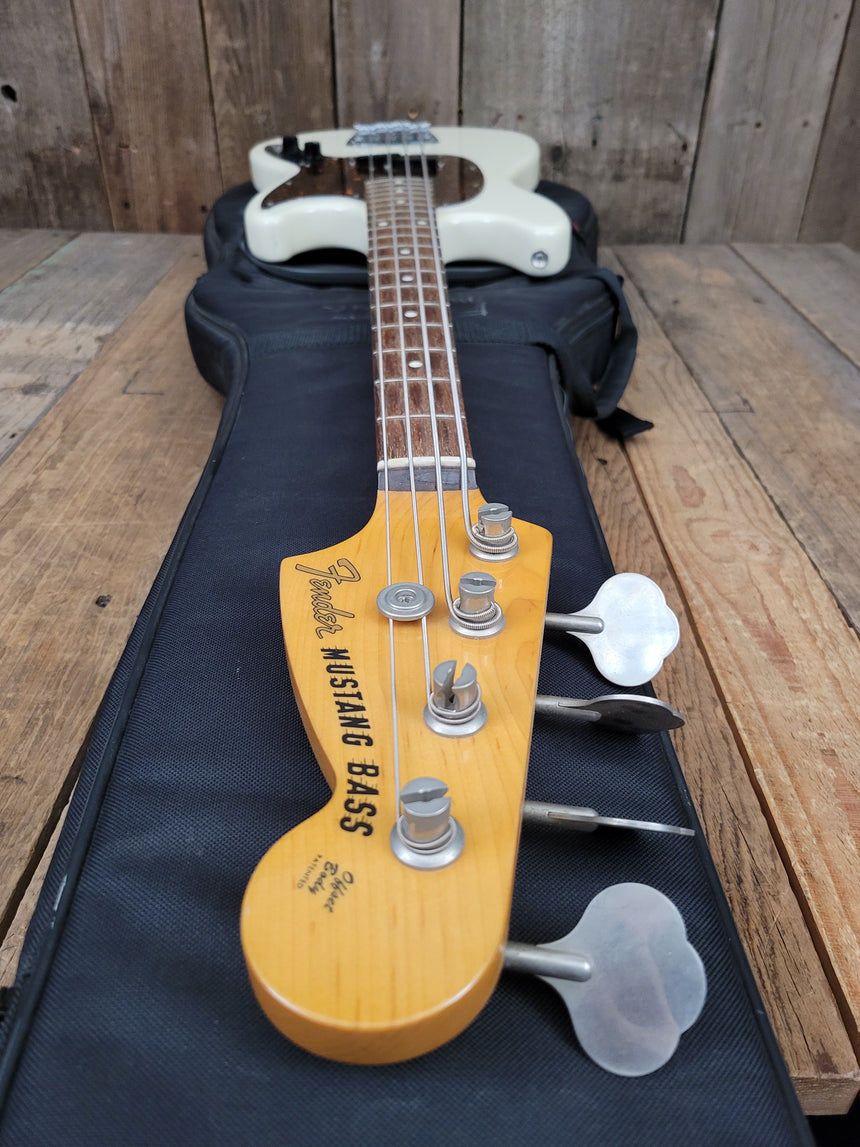 SOLD - Fender Mustang Bass MIJ 2005 Olympic White