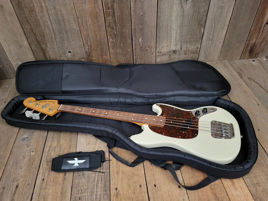 SOLD - Fender Mustang Bass MIJ 2005 Olympic White