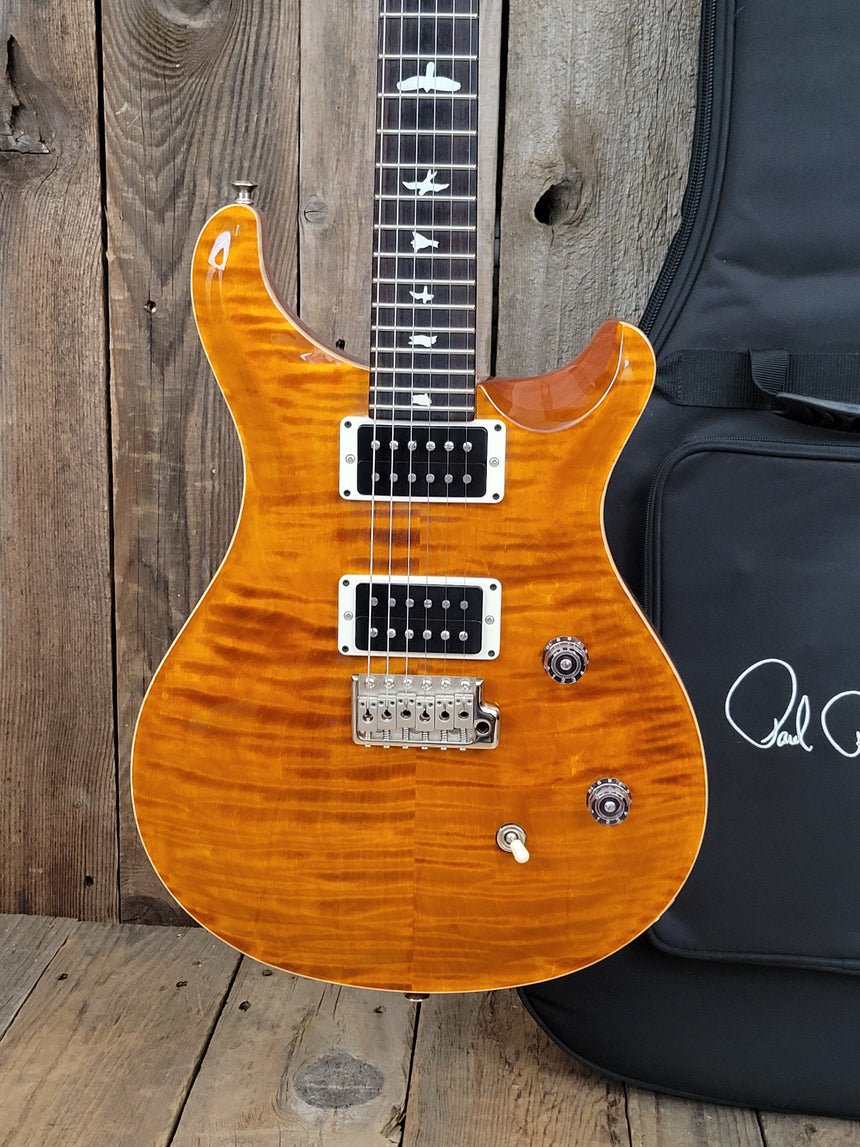 SOLD - PRS CE24 2016 Vintage Yellow Rosewood Fretboard Paul Reed Smith Amber