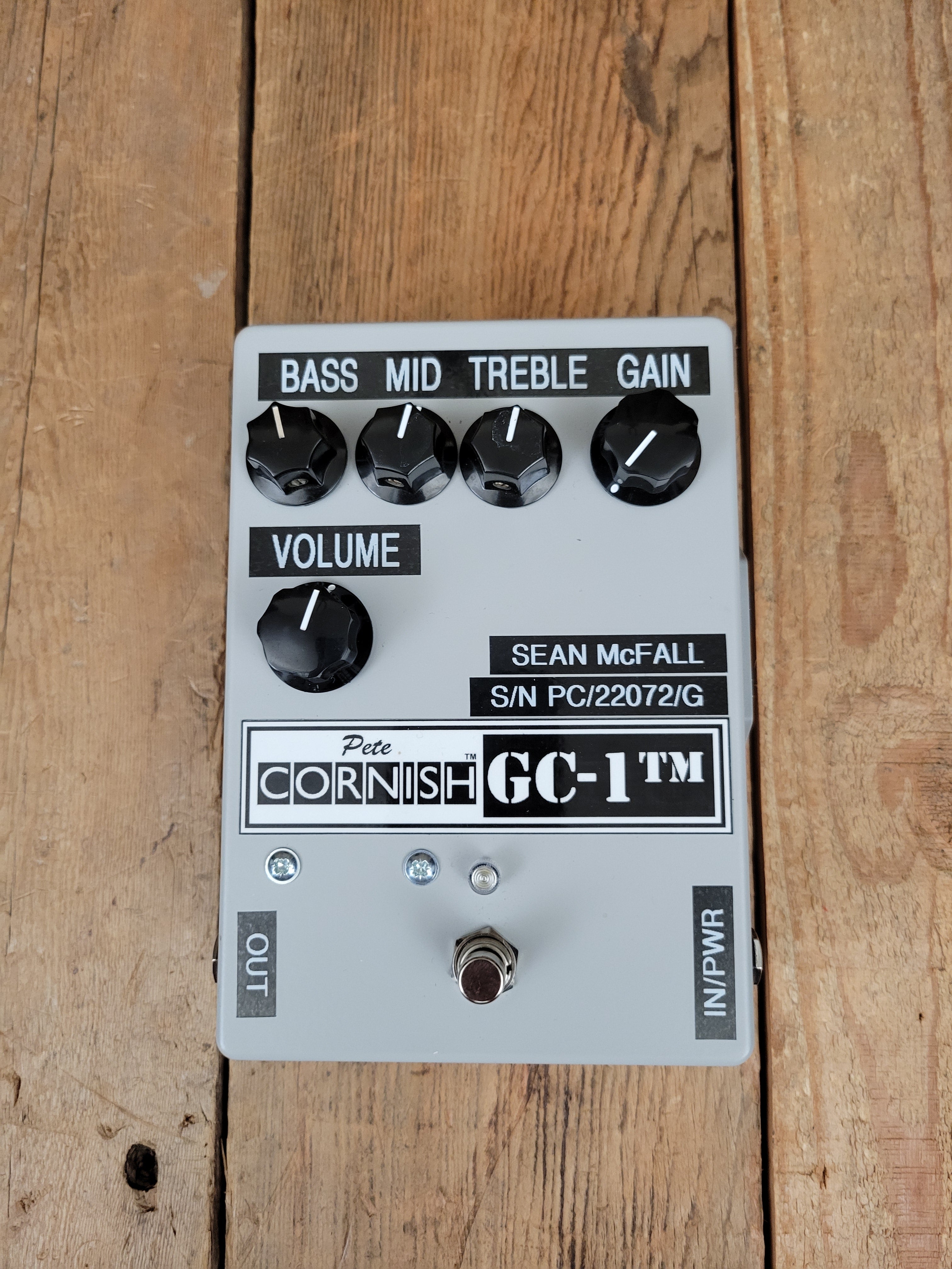 SOLD - Pete Cornish GC-1TM Overdrive Pedal – Mahar's Vintage