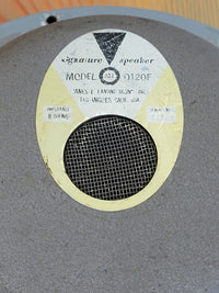SOLD - JBL D120F 12" Speaker 8ohm Old  Recone 1960s