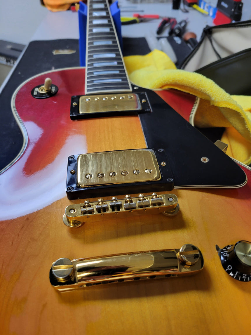 SOLD - Gibson Les Paul Custom 1974 Cleanest One