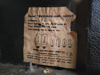 SOLD - Fender Bassman Head 1965