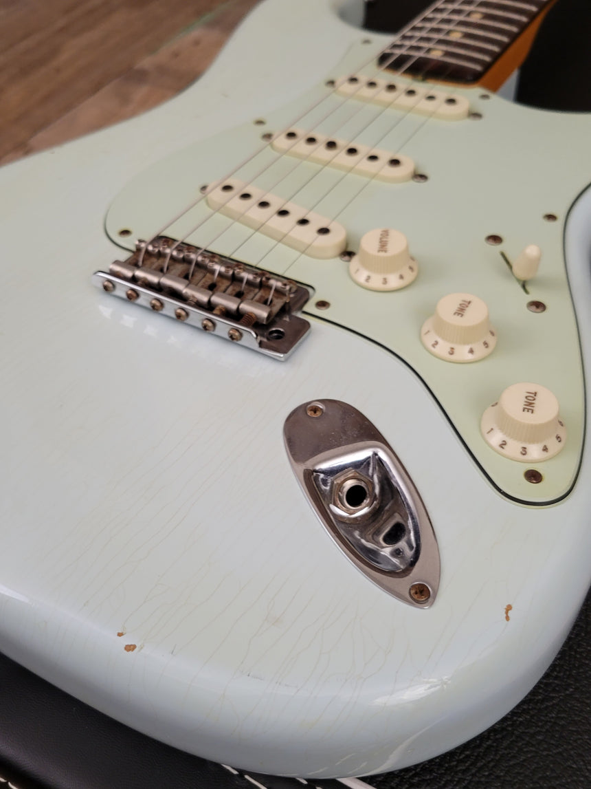 SOLD - Fender Custom Shop 1959 Stratocaster Journeyman Limited Edition relic Sonic Blue 2016