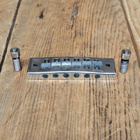 SOLD - Gibson "harmonica" guitar bridge with studs Les Paul Signature SG L6S 1970s