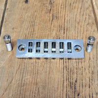 SOLD - Gibson "harmonica" guitar bridge with studs Les Paul Signature SG L6S 1970s