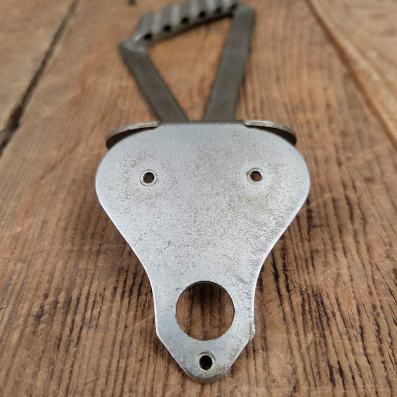 Gretsch 1940s 1950s Synchromatic Trapeze Tailpiece - Nickel