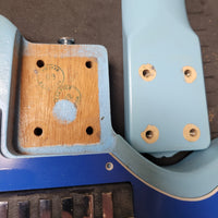 SOLD - Ovation Breadwinner 1973 Sky Blue Lyrachord finish