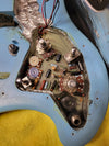 SOLD - Ovation Breadwinner 1973 Sky Blue Lyrachord finish