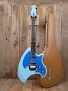 SOLD - Ovation Breadwinner 1973 Sky Blue Lyrachord finish