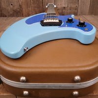 SOLD - Ovation Breadwinner 1973 Sky Blue Lyrachord finish