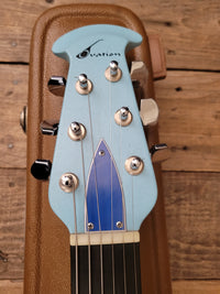 SOLD - Ovation Breadwinner 1973 Sky Blue Lyrachord finish