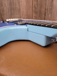 SOLD - Ovation Breadwinner 1973 Sky Blue Lyrachord finish