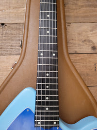 SOLD - Ovation Breadwinner 1973 Sky Blue Lyrachord finish