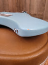 SOLD - Ovation Breadwinner 1973 Sky Blue Lyrachord finish