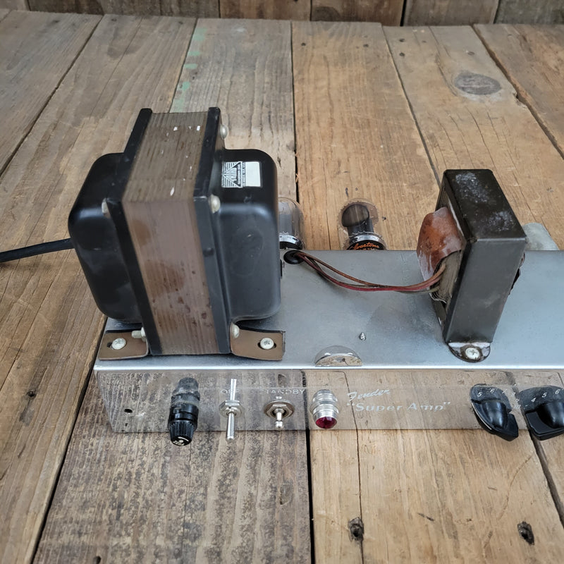 SOLD - Fender Tweed Super Wide Panel 5C4 - 1954