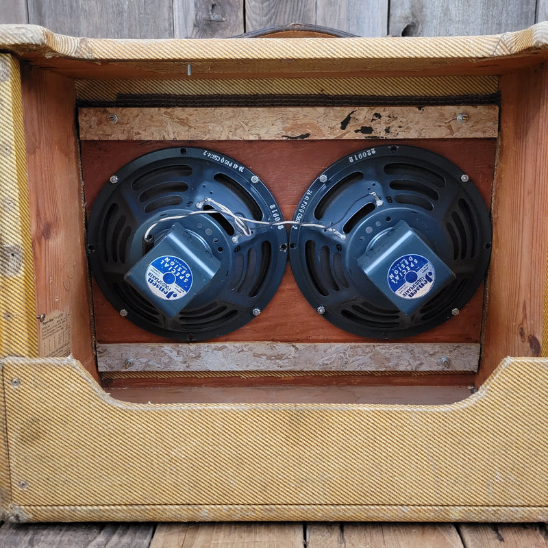 SOLD - Fender Tweed Super Wide Panel 5C4 - 1954