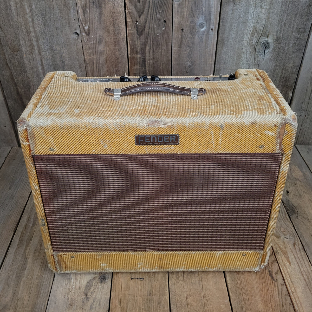 SOLD - Fender Tweed Super Wide Panel 5C4 - 1954