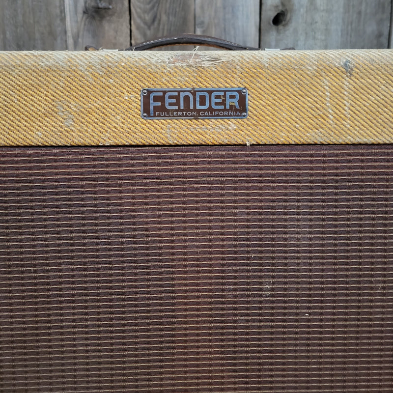 SOLD - Fender Tweed Super Wide Panel 5C4 - 1954