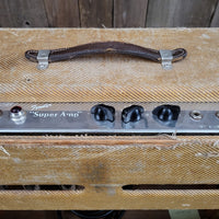 SOLD - Fender Tweed Super Wide Panel 5C4 - 1954