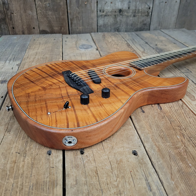 SOLD - Fender Telecaster Exotic Acoustasonic Koa - 2019