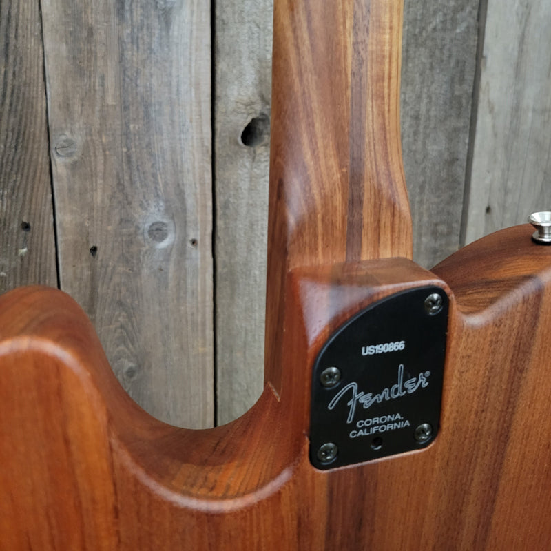 SOLD - Fender Telecaster Exotic Acoustasonic Koa - 2019