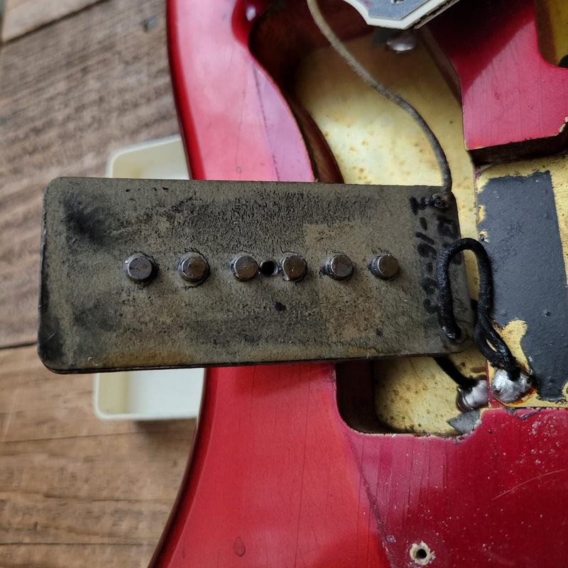 SOLD - Fender Jazzmaster - 1965 Candy Apple Red Pre CBS
