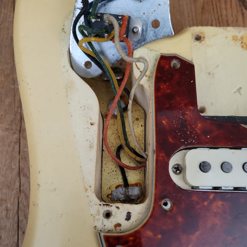 SOLD - Fender Jaguar Blond over Ash - 1963