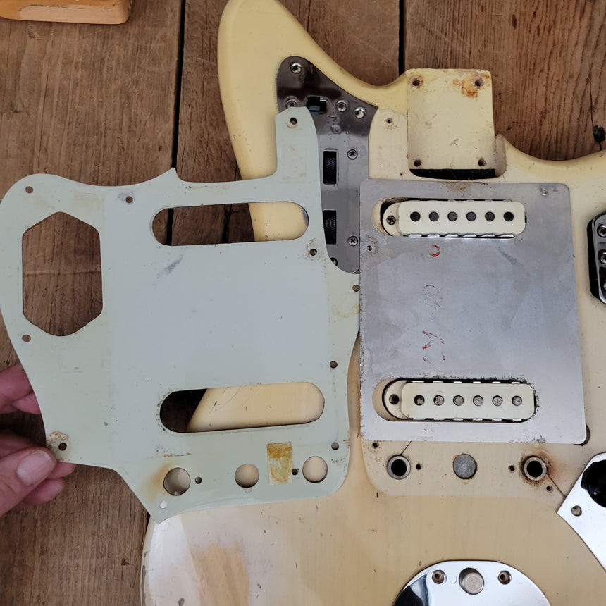 SOLD - Fender Jaguar Blond over Ash - 1963