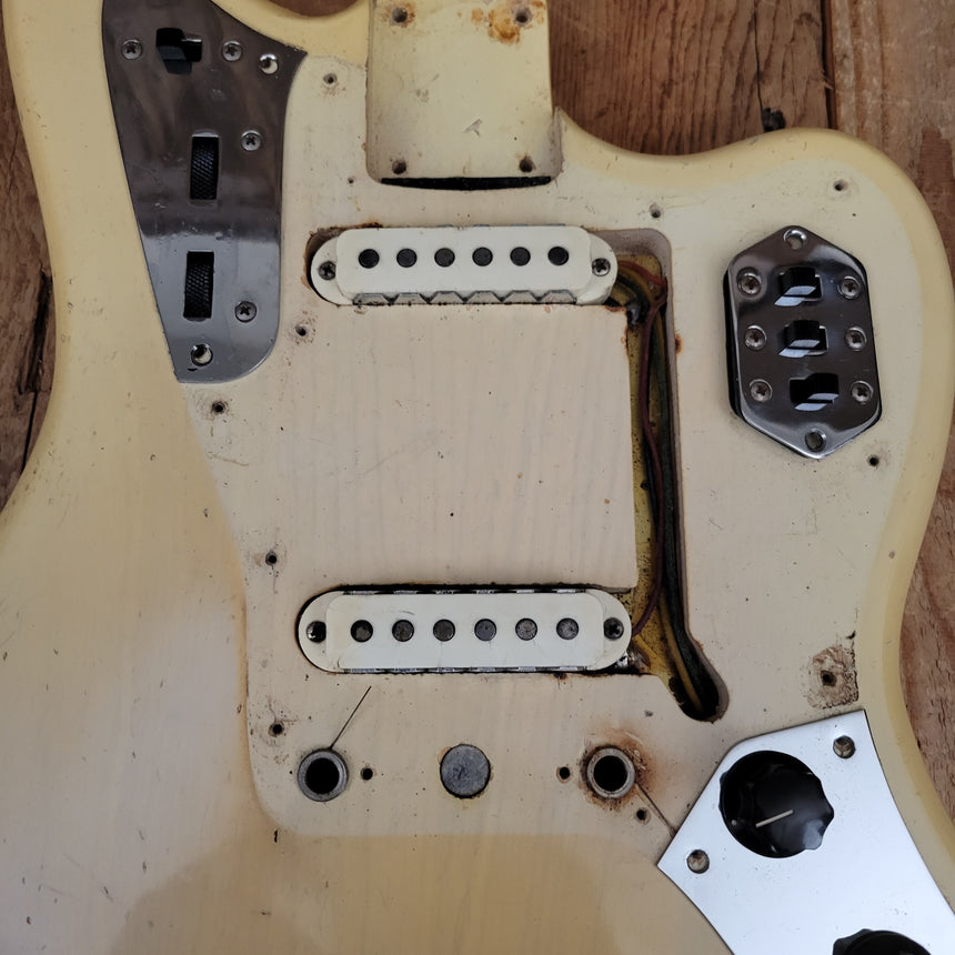 SOLD - Fender Jaguar Blond over Ash - 1963