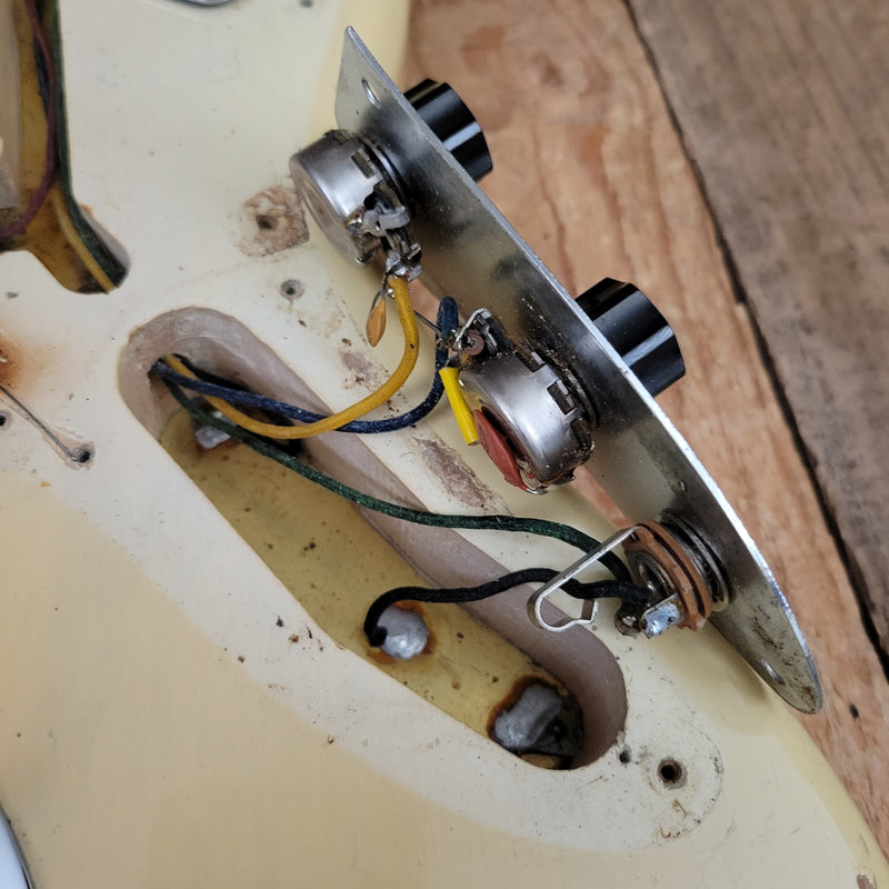 SOLD - Fender Jaguar Blond over Ash - 1963