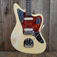 SOLD - Fender Jaguar Blond over Ash - 1963