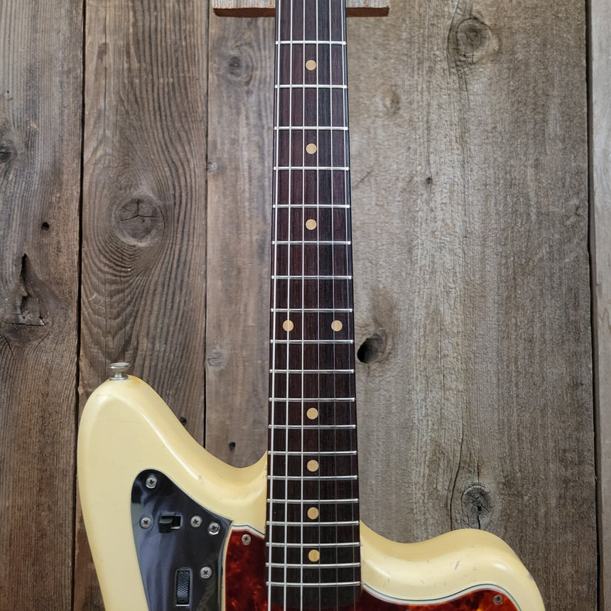 SOLD - Fender Jaguar Blond over Ash - 1963